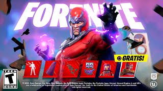 CONSIGUE AHORA MAGNETO EN FORTNITE SKIN OCULTA ACTUALIZACIÓN fortnite shortsfeed marvel [upl. by Player]