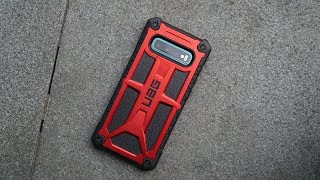 Demo Drop UAG Monarch Case for Galaxy S10 Plus [upl. by Norehc]