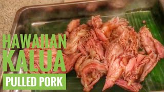 Hawaiian Kalua Pulled Pork On Pit Boss Kamado [upl. by Ala]