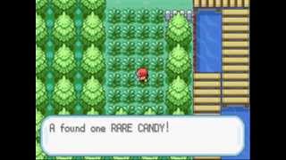 Pokemon Fire RedLeaf Green  All Rare Candy Locations [upl. by Attaymik]