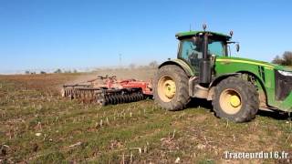 John Deere 8360R amp 8360RT At Tillage [upl. by Attey]