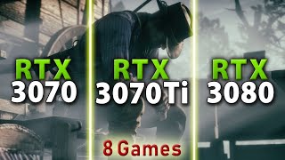 RTX 3070 vs RTX 3070 Ti vs RTX 3080  1440p 4K [upl. by Ty471]