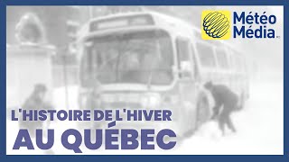 Lhiver dantan VS aujourdhui  Lhistoire de lhiver au Québec [upl. by Troth]