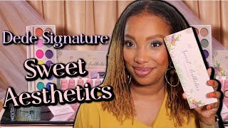 Dede Signature Sweet Aesthetics  Pastels Done Right  Eye Swatches [upl. by Yartnoed]