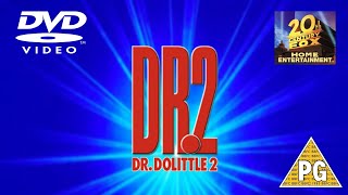 Opening to Dr Dolittle 2 UK DVD 2001 [upl. by Liagaba]