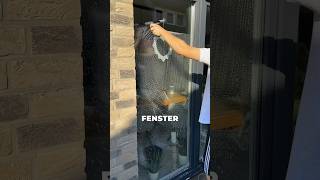 Fenster zersprungen😤😱 tipps lifehacks tricks fenster streifenfrei vorbereitung [upl. by Duffy]