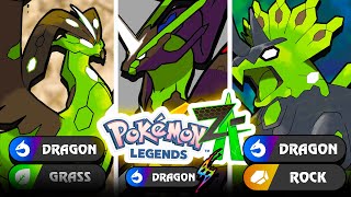 7 NEW Zygarde Forms for Pokemon Legends ZA [upl. by Yance]