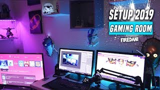 SETUP 2019  GAMING ROOM  FIREDANI FR [upl. by Enilesoj]