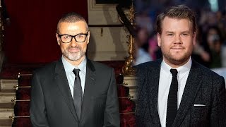 James Corden Pays Tribute to George Michael Says He Inspired Carpool Karaoke [upl. by Baecher576]