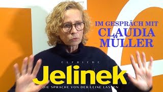 ELFRIEDE JELINEK  Im Gespräch mit Claudia Müller German [upl. by Ahsirkal]