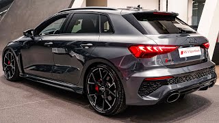 2024 Audi RS3 Sportback  Interior and Exterior Walkaround [upl. by Marjy]