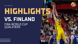 Highlights vs Finland 🇫🇮 FIBAWC Europe Qualifiers [upl. by Leiruh60]