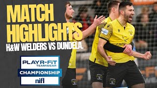 MATCH HIGHLIGHTS HampW Welders vs Dundela December 27th 2023 [upl. by Eical]