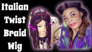 How to make a wig with interlocking crochet braid [upl. by Benito113]