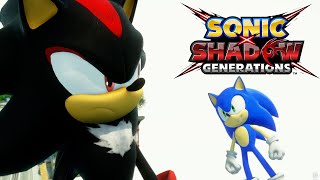 Sonic Vs Shadow New Cutscene  Sonic X Shadow Generations [upl. by Rhodie]