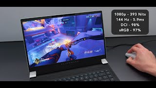 Alienware X14 Gaming Laptop Overwatch Multiplayer Test [upl. by Ecirtnom]