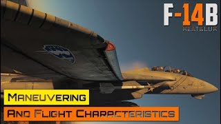 DCS World  F14 Tomcat  Maneuvering and Flight Characteristics [upl. by Yrocej]