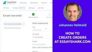 How to place an order at EssayShark  mystery shopping by AHELP [upl. by Nogem29]