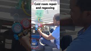 Cold room repair and regassing [upl. by Oler]