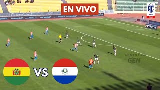 BOLIVIA vs PARAGUAY EN VIVO  ELIMINATORIAS CONMEBOL RUMBO AL MUNDIAL 2026 [upl. by Angelica]