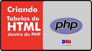 Como Criar tabelas HTML dinâmicas com PHP [upl. by Cutcheon]