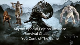 Skyrim Special Edition You Control The Game [upl. by Schwab]