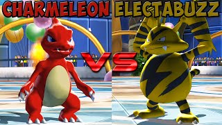 Pokemon battle revolution  Charmeleon vs Electabuzz [upl. by Leschen586]