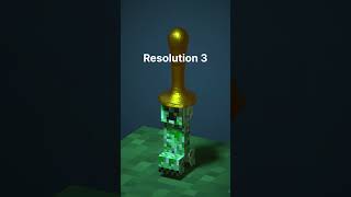 3D simulation minecraft gaming 3danimation blender fluid [upl. by Anoirtac394]