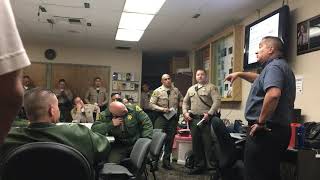 Police Roll Call Presentation LASD [upl. by Ahsiyt]