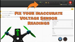 Fix your Inaccurate OSD Voltage Sensor Readings in Betaflight  Butterflight [upl. by Akirea137]