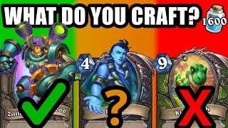 What Legendaries to Craft in Hearthstone [upl. by Anatnom278]