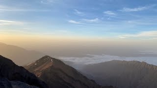 Hiking Mount Toubkal Morocco  North Africas highest mountain  with Outdooraholics group [upl. by Fidellas]