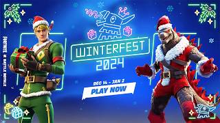 Fortnite’s NEW WINTERFEST UPDATE All Presents [upl. by Jarrell]