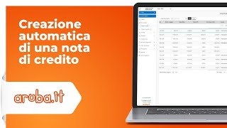 Creazione automatica di una nota di credito [upl. by Lewej]