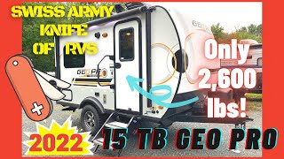 2022 Geo Pro 15TB  Super Lightweight Couple’s Camper [upl. by Adaval]