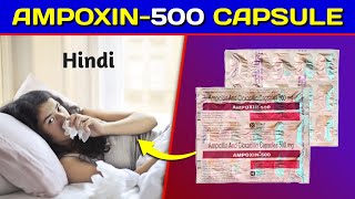 Ampoxin500 Capsule  Ampicillin and Cloxacillin Capsule Review in Hindi  by Mt discuss [upl. by Valley]