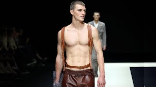 Emporio Armani Menswear SpringSummer 2025 Milan [upl. by Anaya]