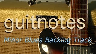 minor blues backing track  early 70s Freddie King style [upl. by Aratnahs]