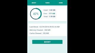 RAM Booster amp Cache Cleaner for Android [upl. by Annenn]