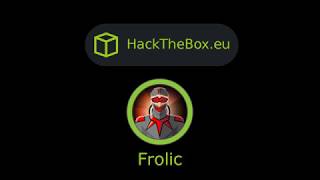 HackTheBox  Frolic [upl. by Eelrehpotsirhc]