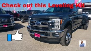 2017 F350 Superduty Dually Leveling kit First one [upl. by Enrobialc198]