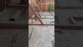 Building walls framer framing construction carpentry carpenter newhome wall wood hitachi [upl. by Aihk]