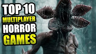 Top 10 Multiplayer HORROR Games For Android amp iOS 2022 To Play With Friends 😱 [upl. by Eliathas]