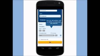 How to buy tickets via the National Rail Enquiries Mobile Site video [upl. by Butte]