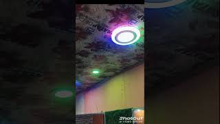 SRK Falls Ceiling Light Fitting electrician Video [upl. by Yttap]