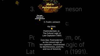 postmodernism a literary theory writer amp works [upl. by Kenn]