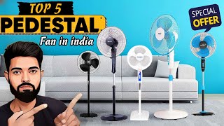 best pedestal fan in india 2024  best pedestal fan 2024  best pedestal fan under 3000  crompton [upl. by Mccallion]