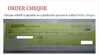 Cheque and its Types தமிழ் மொழியில்  quotDOUBT DEMOLISHERquot [upl. by Lulu]