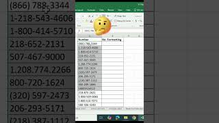 Excel Number formatting  How to correct 💯 Number format in Excel exceltipandtricks [upl. by Ynohtona]