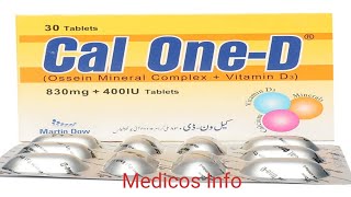 Cal OneD tablet uses benefit side effects in urdu  Vitamin D3 tablet uses in urdu [upl. by Ahtaga]